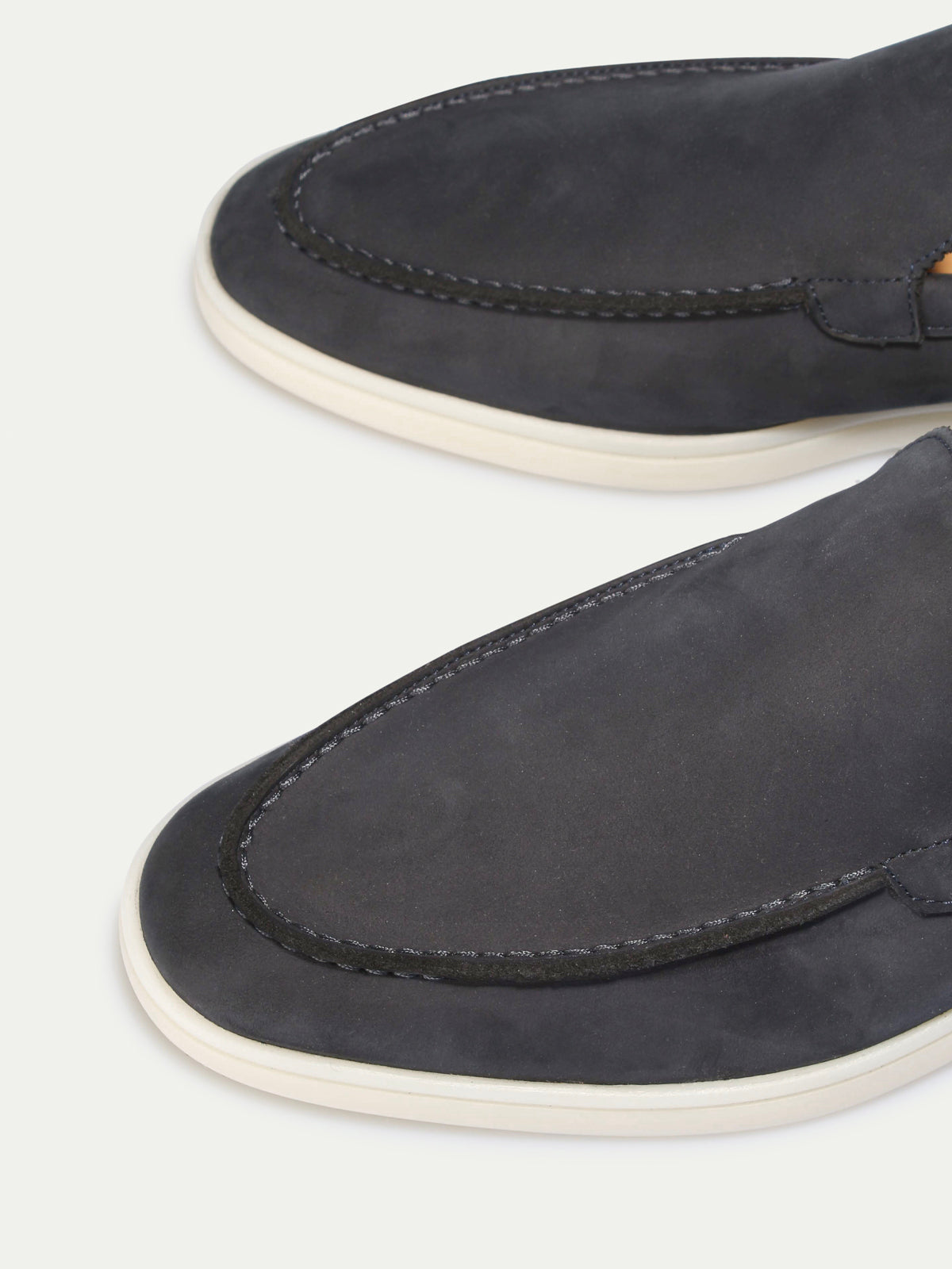 "Navy Nubuck" - Yacht Loafers