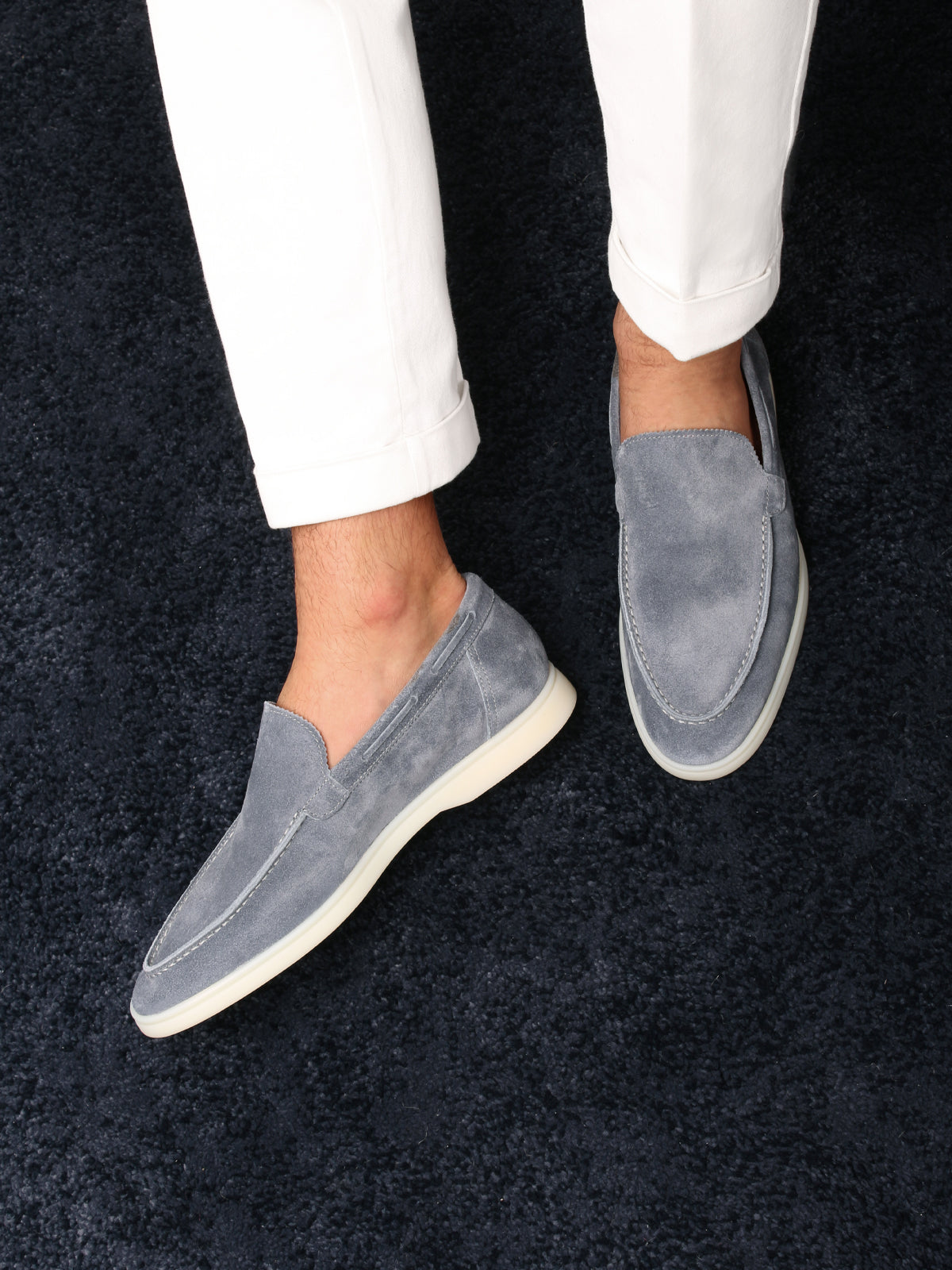 "Light Blue" - Yacht Loafers