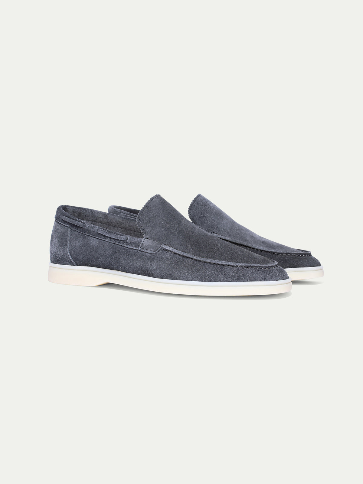 "Steel Blue" - Yacht Loafers