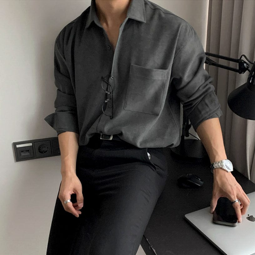 "CASUAL" BUTTON-UP SHIRT