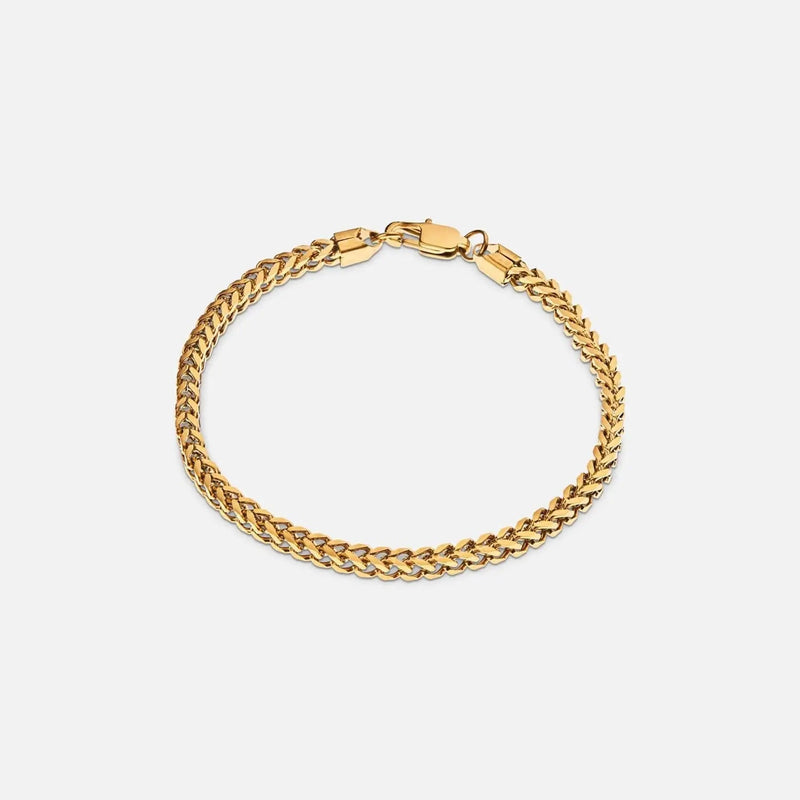 "FRANCO" 3MM BRACELET - GOLD