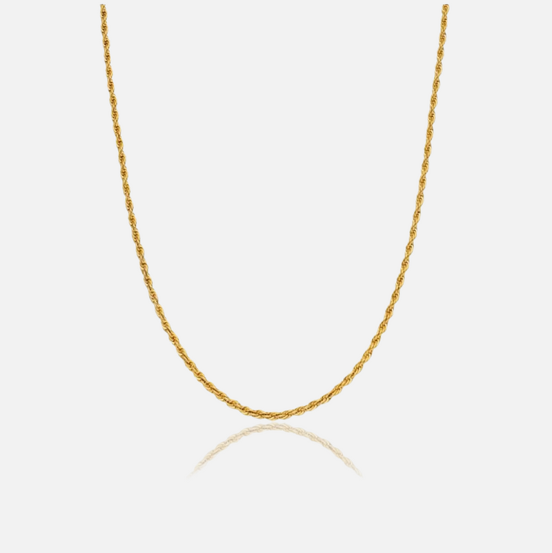 3MM ROPE CHAIN - GOLD