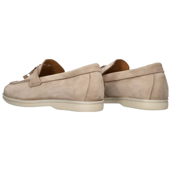 "OLD MONEY" - SUEDE LADY LOAFERS