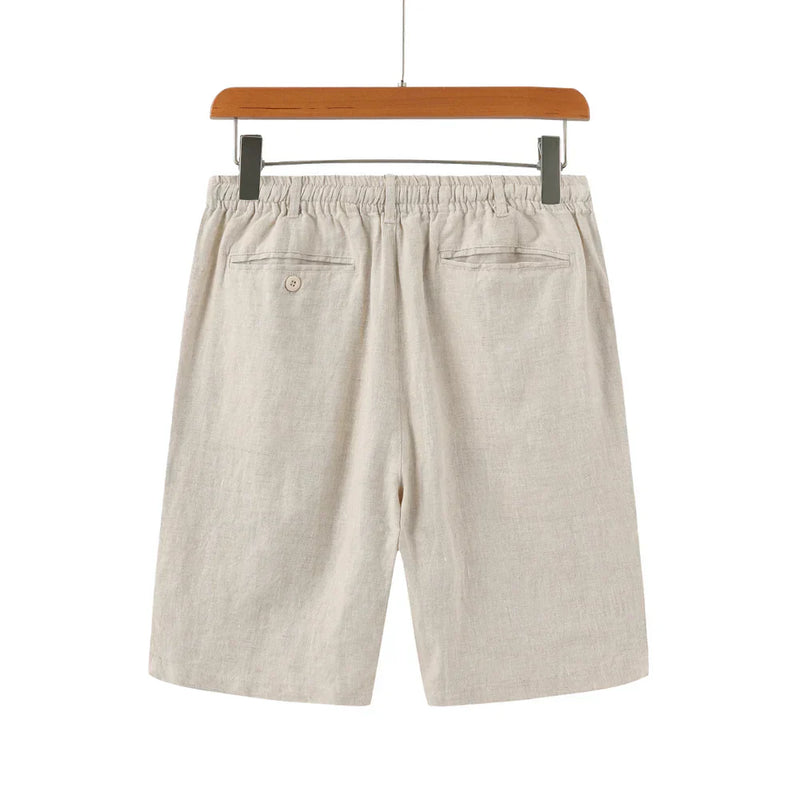 "CASABLANCA" - LINEN SHORTS