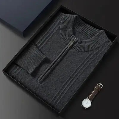 "CASHMERE" - HALF ZIP