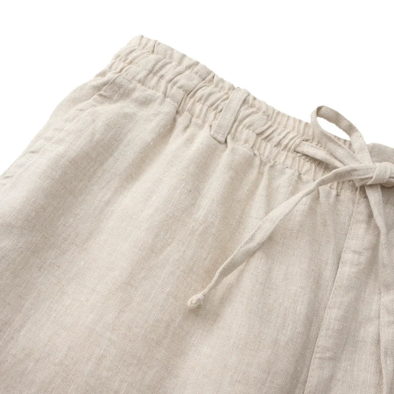 "CASABLANCA" - LINEN SHORTS