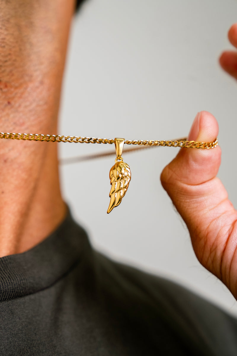 "WING" PENDANT - GOLD