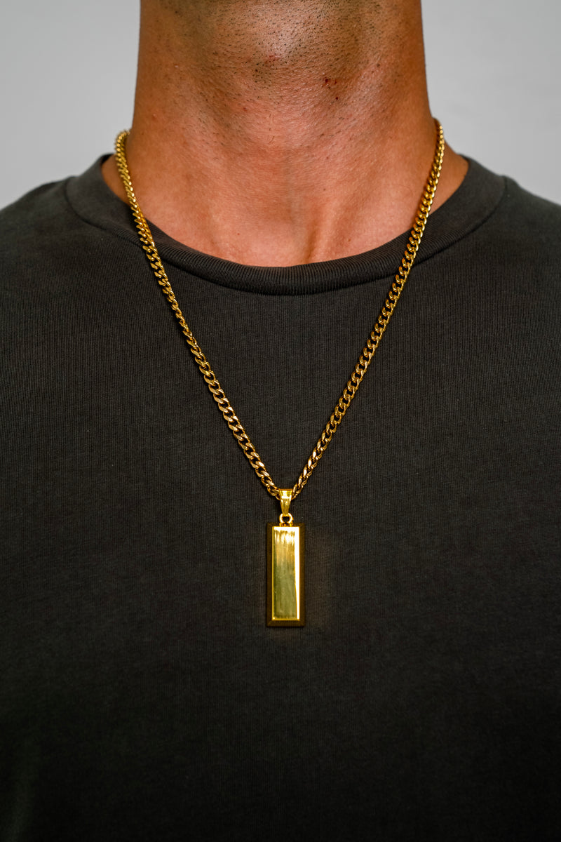 "TOTE" PENDANT - GOLD