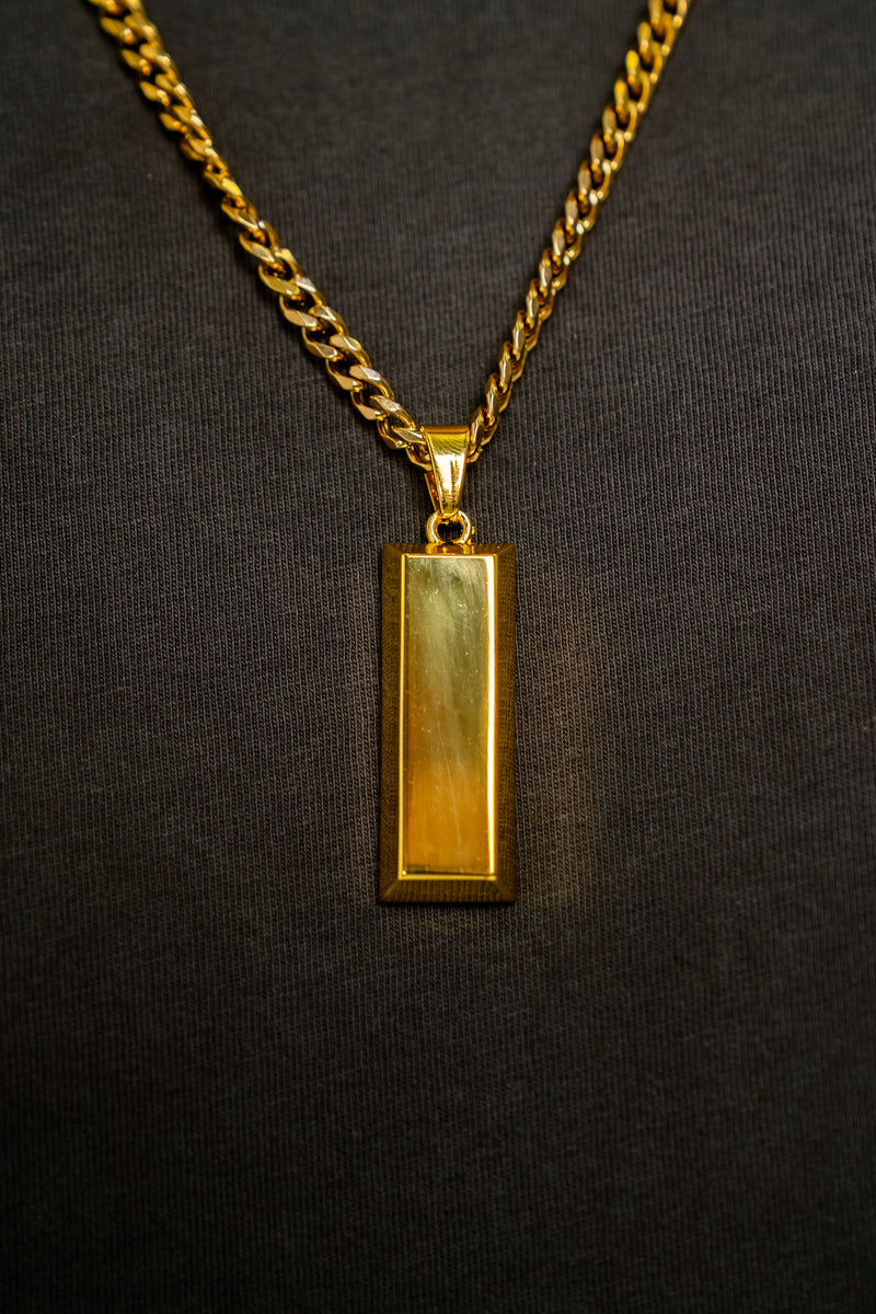 "TOTE" PENDANT - GOLD