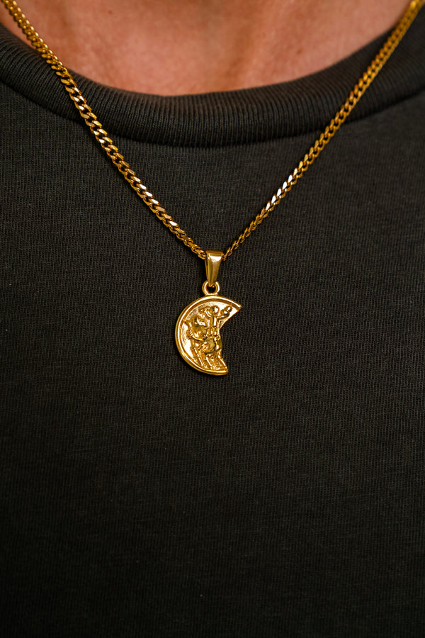 "ST. CHRISTOPHE" Pendant - Gold