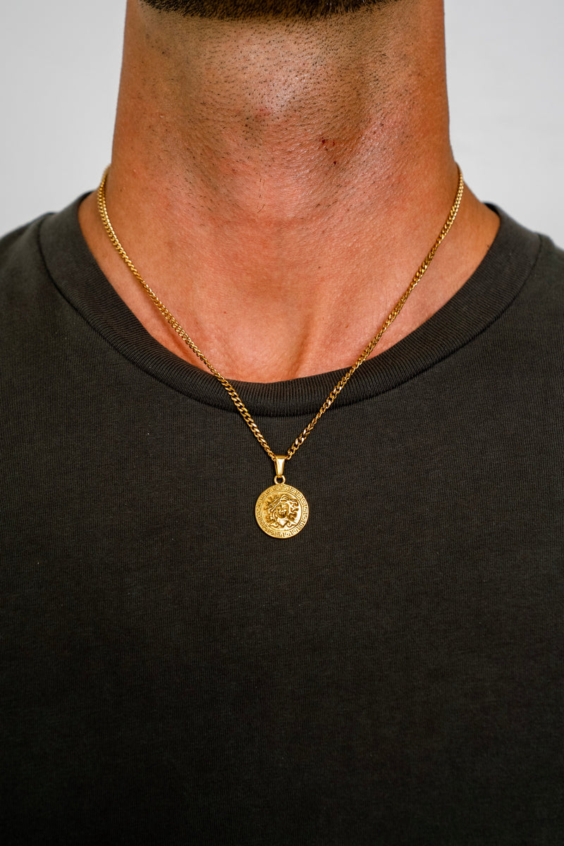 MEDUSA PENDANT - GOLD