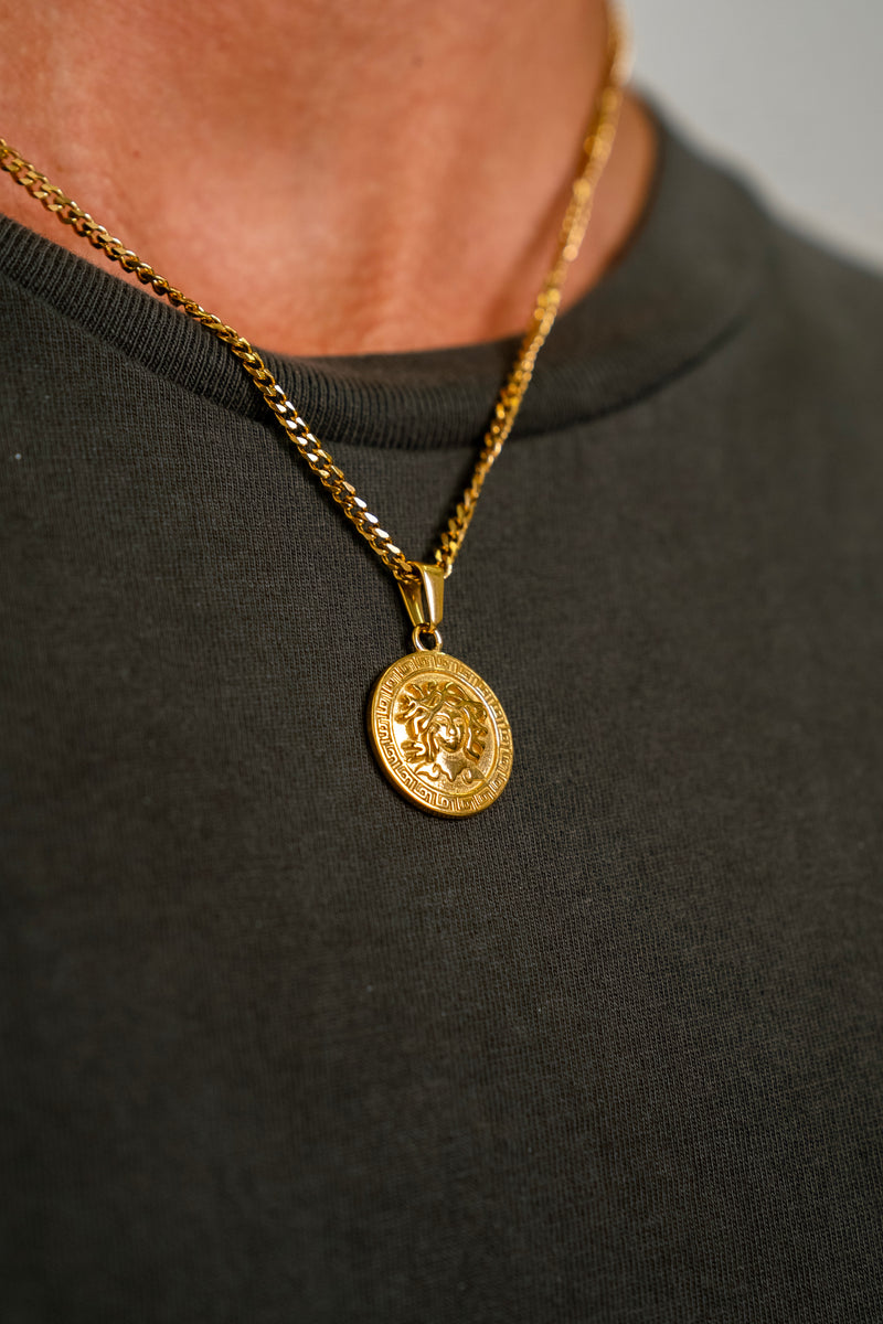 "MEDUSA" PENDANT - GOLD