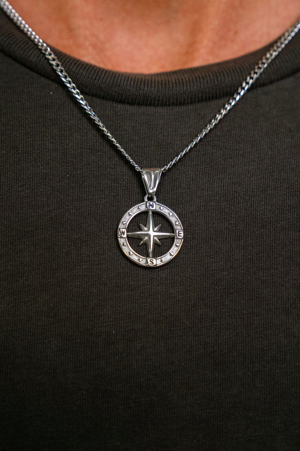 "NAUTIQUE" PENDANT - WHITE GOLD