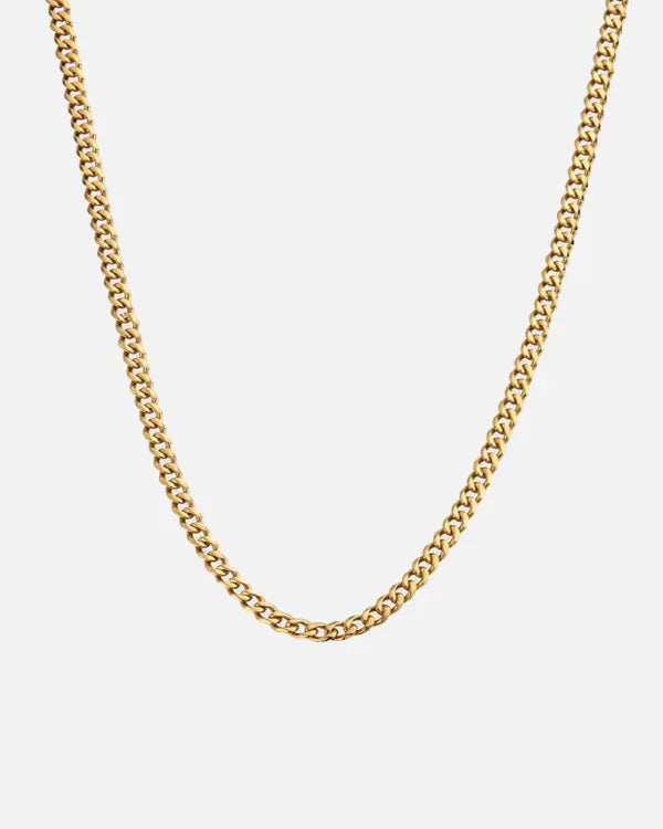 CUBAN 5MM CHAIN - GOLD