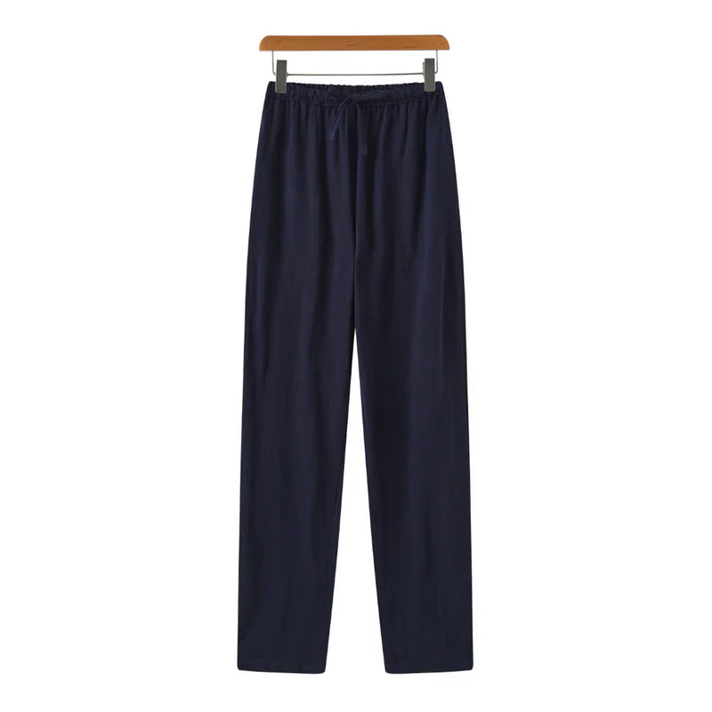 "MARRAKECH" - SLIM LINEN PANTALON