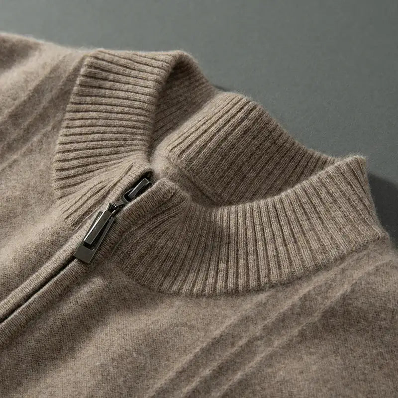 "CASHMERE" - HALF ZIP