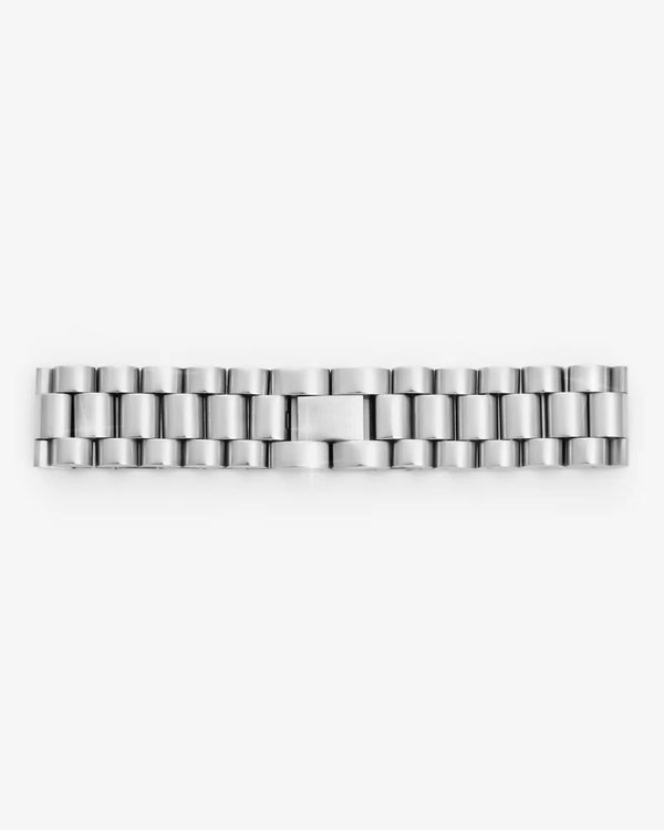 "PRÉSIDENT"  LINK BRACELET - WHITE GOLD