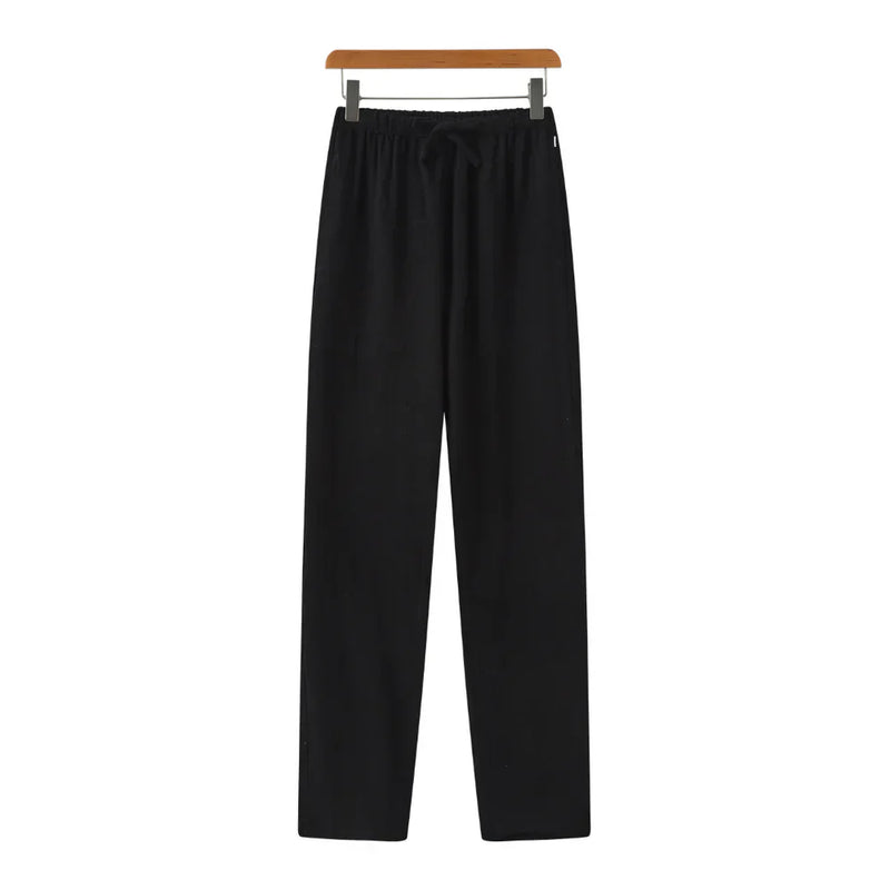 "MARRAKECH" - SLIM LINEN PANTALON