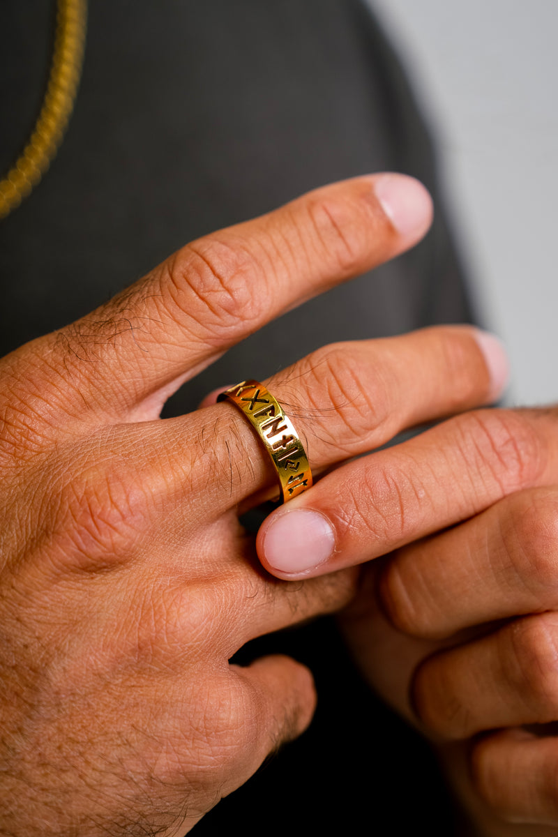 "VIKINGUE" RING - GOLD