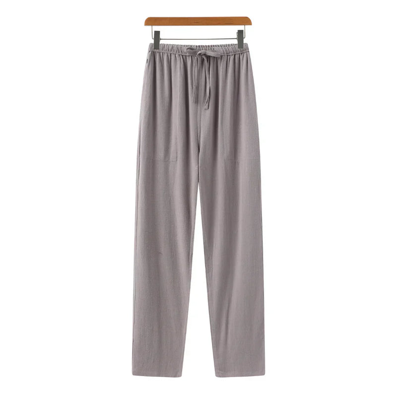 "MARRAKECH" - SLIM LINEN PANTALON