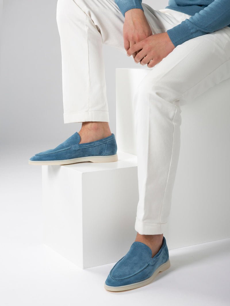"Sapphire Blue" - Yacht Loafers