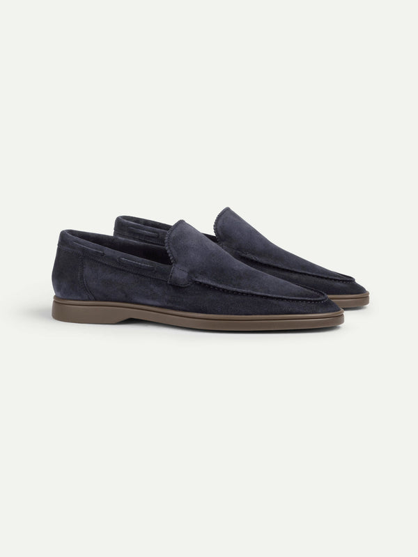 "Steel Blue" - Yacht Loafers