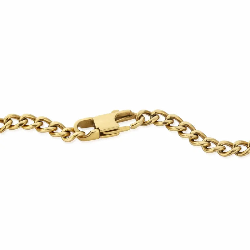 "CUBAN" 5MM BRACELET - GOLD