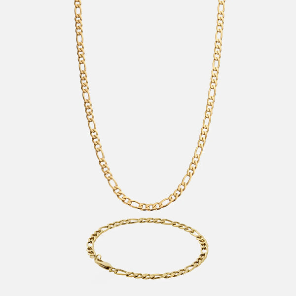 FIGARO CHAIN BUNDLE (SAVE 20%) - GOLD REA