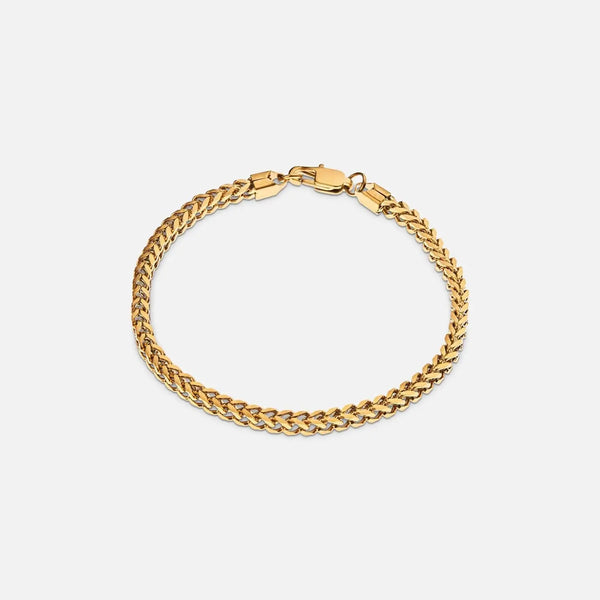 "FRANCO" 3MM BRACELET - GOLD