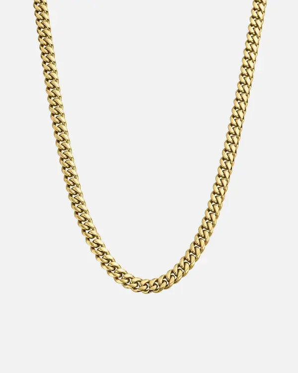 CUBAN 8MM CHAIN - GOLD