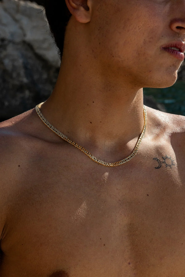 5MM CUBAN CHAIN - GOLD