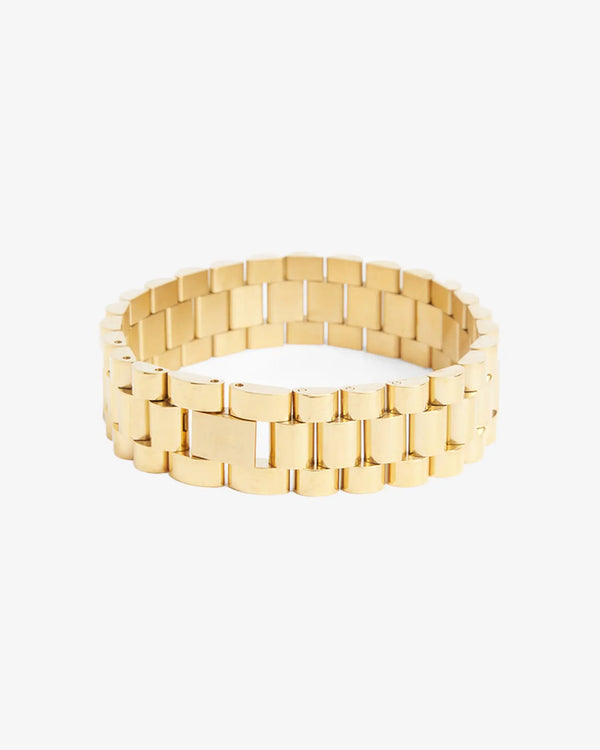 "PRÉSIDENT"  Link Bracelet - Gold