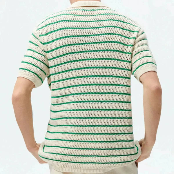 "MARBELLA" - KNITTED BUTTON SHIRT