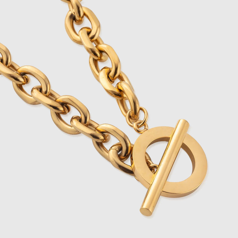 TOGGLE CHAIN - GOLD