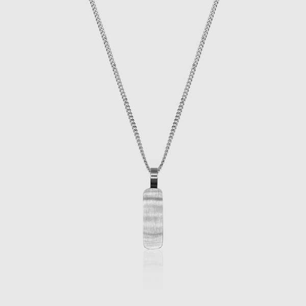 "TOTE" PENDANT - WHITE GOLD