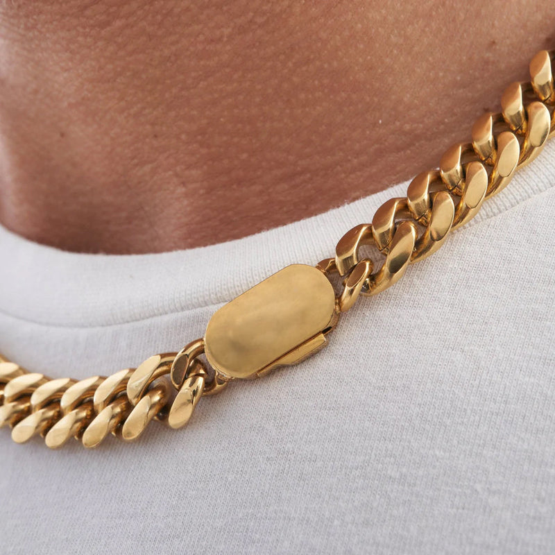 CUBAN 12MM CHAIN - GOLD