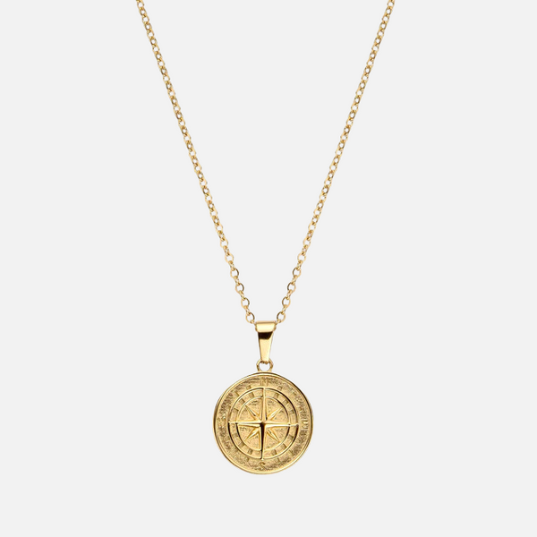 COMPASS PENDANT - GOLD