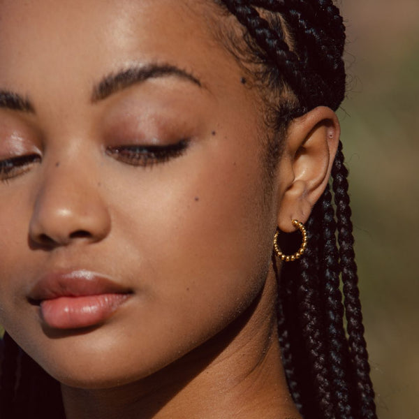 "Yucatan" Hoop Earrings