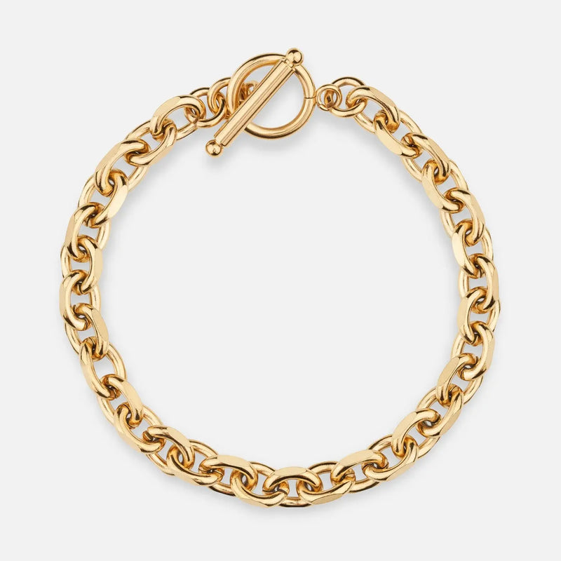 "MILAN" Toggle Bracelet - Gold