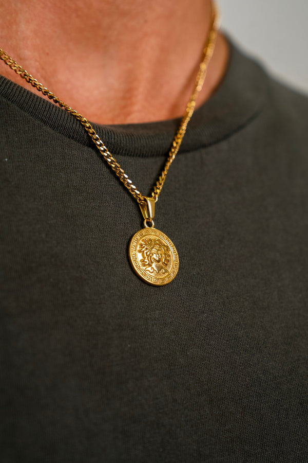 MEDUSA PENDANT - GOLD