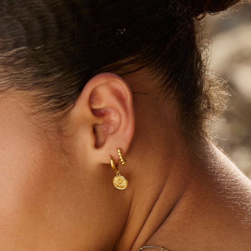 Golden Sun Earrings