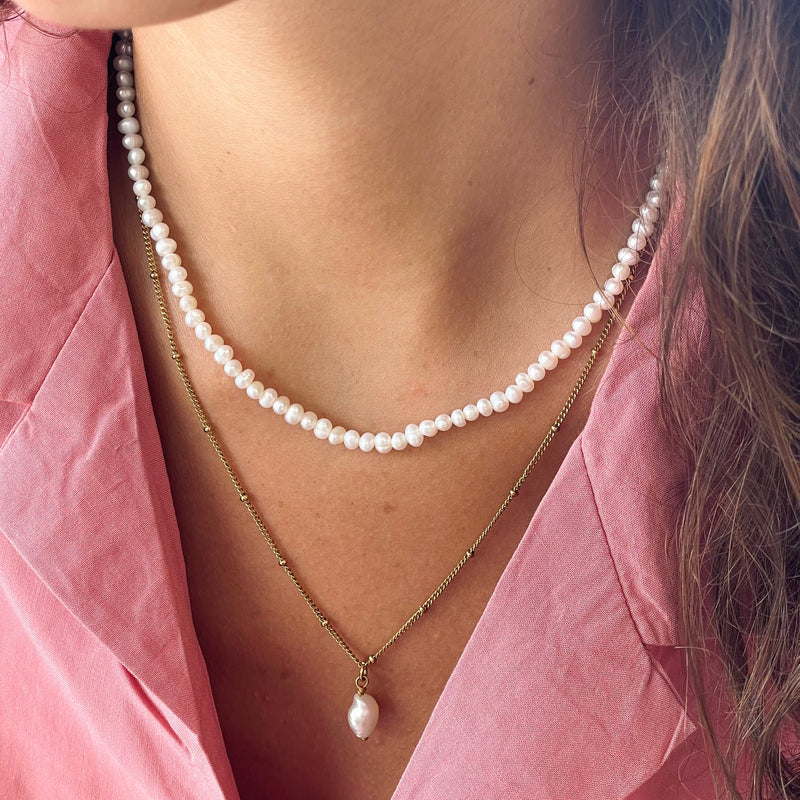 Mini Freshwater Pearl Choker