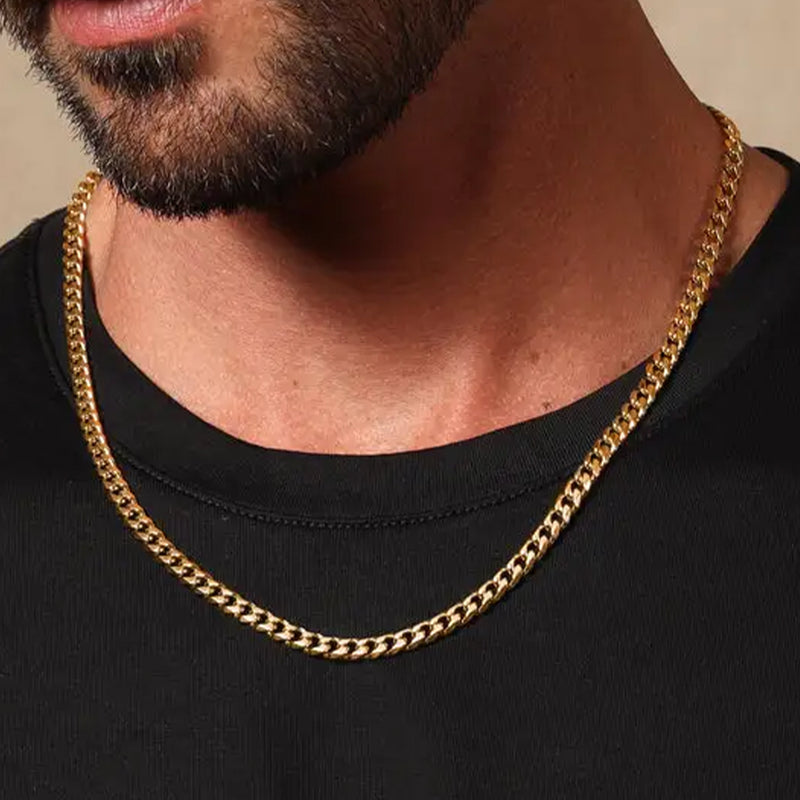5mm cuban link gold chain deals