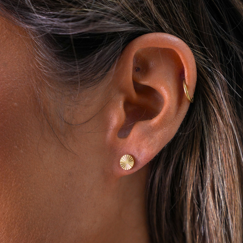 Sun Stud Earrings