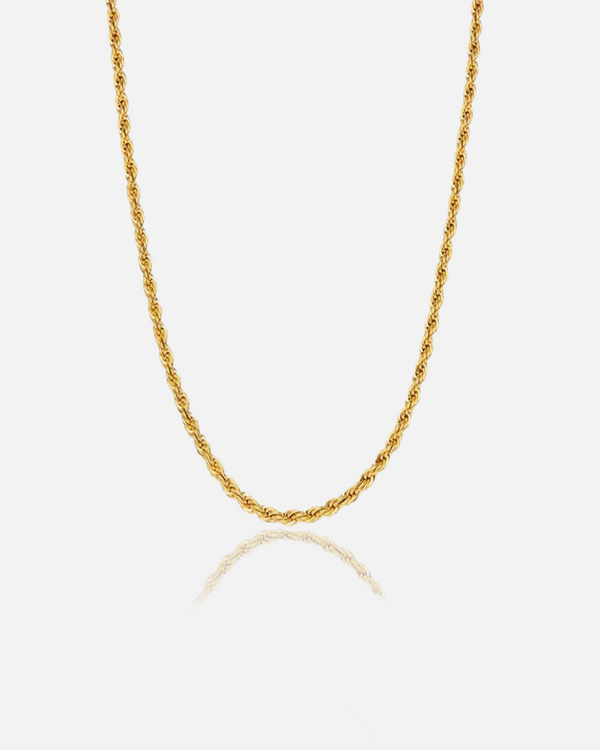 ROPE CHAIN 5MM - Solid Gold