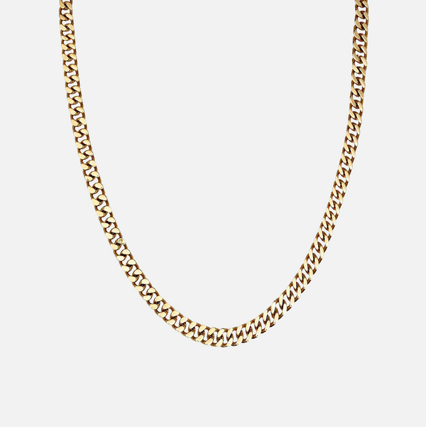 CUBAN 8MM CHAIN - GOLD