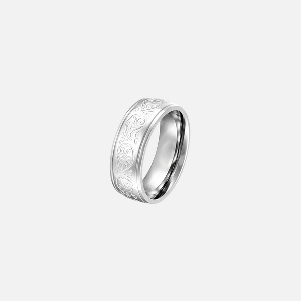"FLORALE" RING - WHITE GOLD