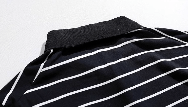 "STRIPED" POLO SHIRT