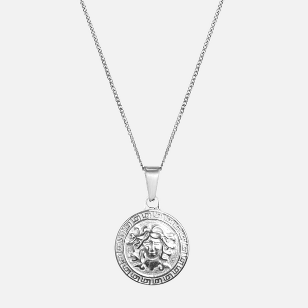 "MEDUSA" PENDANT - WHITE GOLD