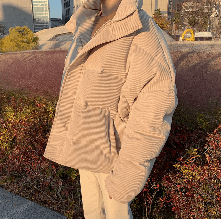 "CORDUROY" PUFFER JK